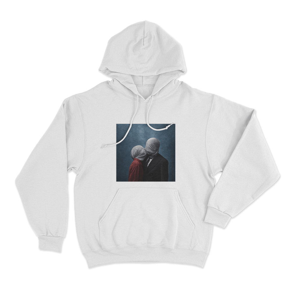 Bara Mellan Oss Unisex Hoodie White Bara Mellan Oss Unisex Hoodie White