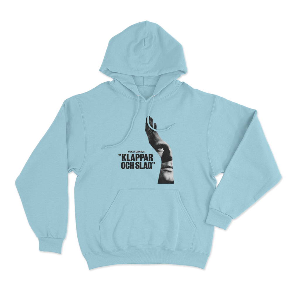 Oskar Linnros Klappar Och Slag Unisex Hoodie Sky Blue Oskar Linnros Klappar Och Slag Unisex Hoodie Sky Blue