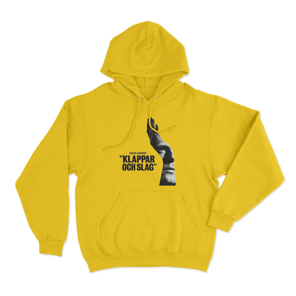 Oskar Linnros Klappar Och Slag Unisex Hoodie Yellow Oskar Linnros Klappar Och Slag Unisex Hoodie Yellow
