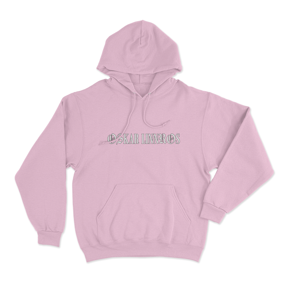 Oskar Linnros Logo Unisex Hoodie Pink Oskar Linnros Logo Unisex Hoodie Pink