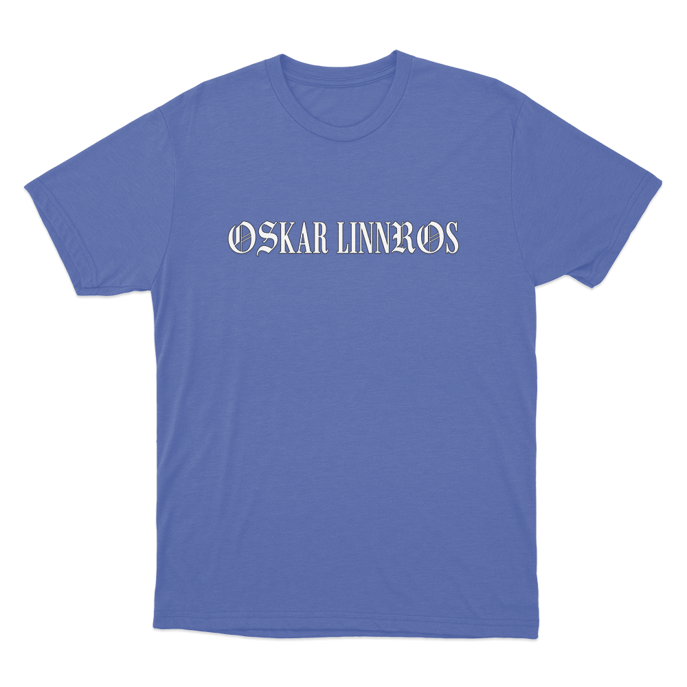 Oskar Linnros Logo Unisex T Shirt Blue Oskar Linnros Logo Unisex T Shirt Blue