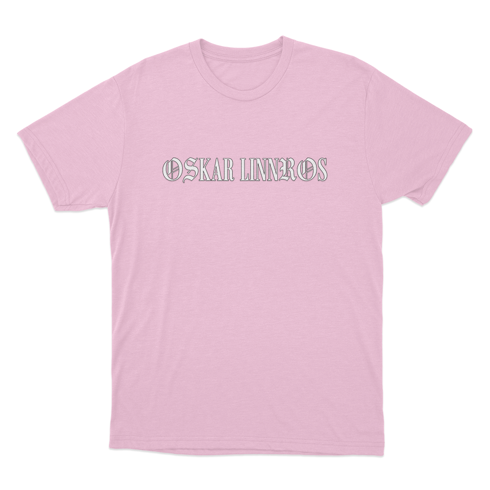 Oskar Linnros Logo Unisex T Shirt Pink Oskar Linnros Logo Unisex T Shirt Pink