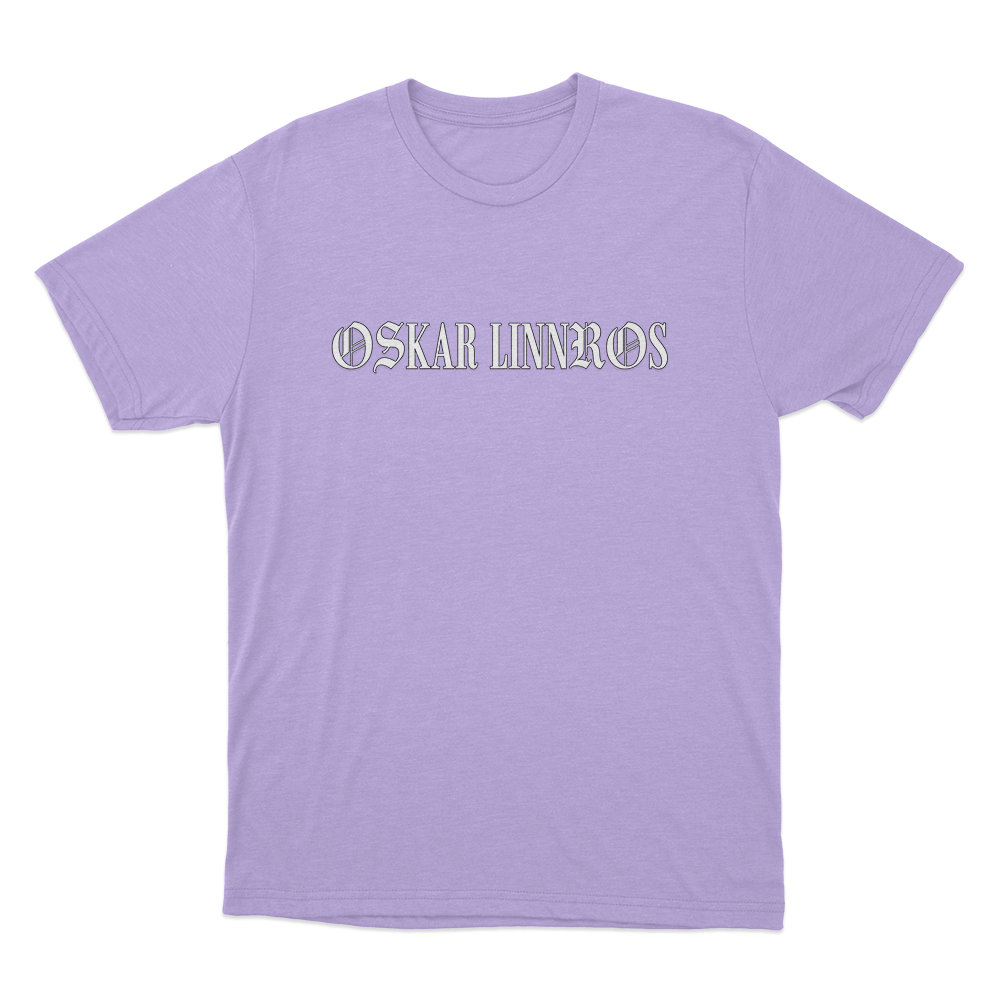 Oskar Linnros Logo Unisex T Shirt Purple Oskar Linnros Logo Unisex T Shirt Purple