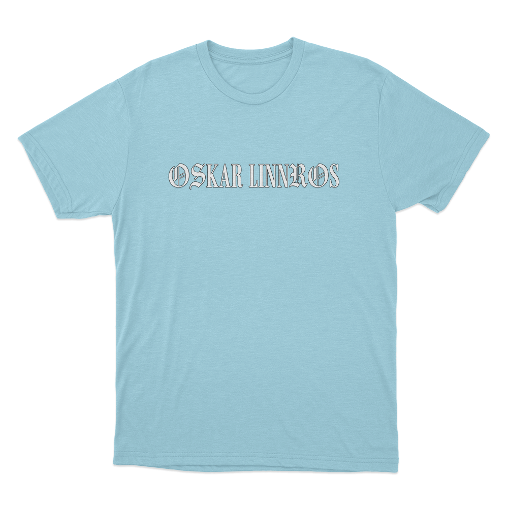 Oskar Linnros Logo Unisex T Shirt Sky Blue Oskar Linnros Logo Unisex T Shirt Sky Blue