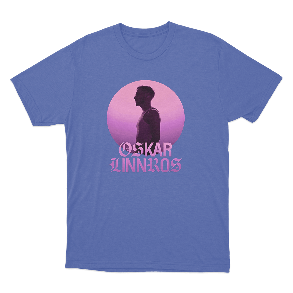 Oskar Linnros Silhouette Unisex T Shirt Blue Oskar Linnros Silhouette Unisex T Shirt Blue
