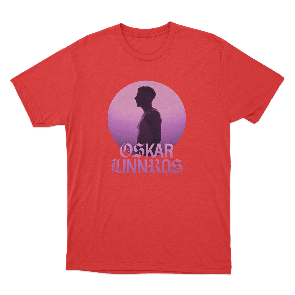 Oskar Linnros Silhouette Unisex T Shirt Red Oskar Linnros Silhouette Unisex T Shirt Red