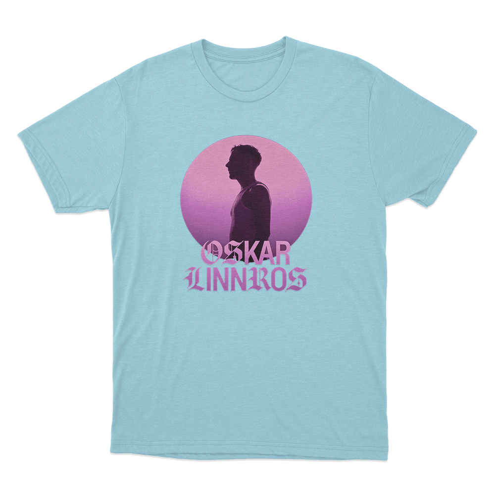 Oskar Linnros Silhouette Unisex T Shirt Sky Blue Oskar Linnros Silhouette Unisex T Shirt Sky Blue
