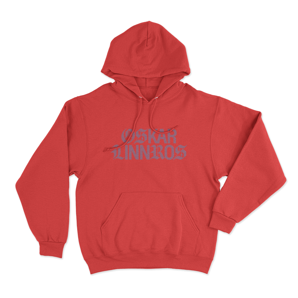 Oskar Linnros Unisex Hoodie Red Oskar Linnros Unisex Hoodie Red