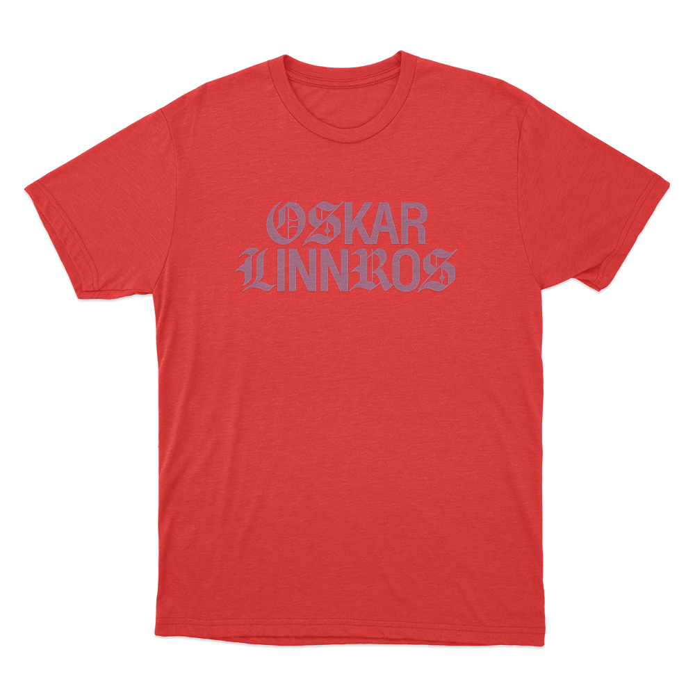Oskar Linnros Unisex T Shirt Red Oskar Linnros Unisex T Shirt Red