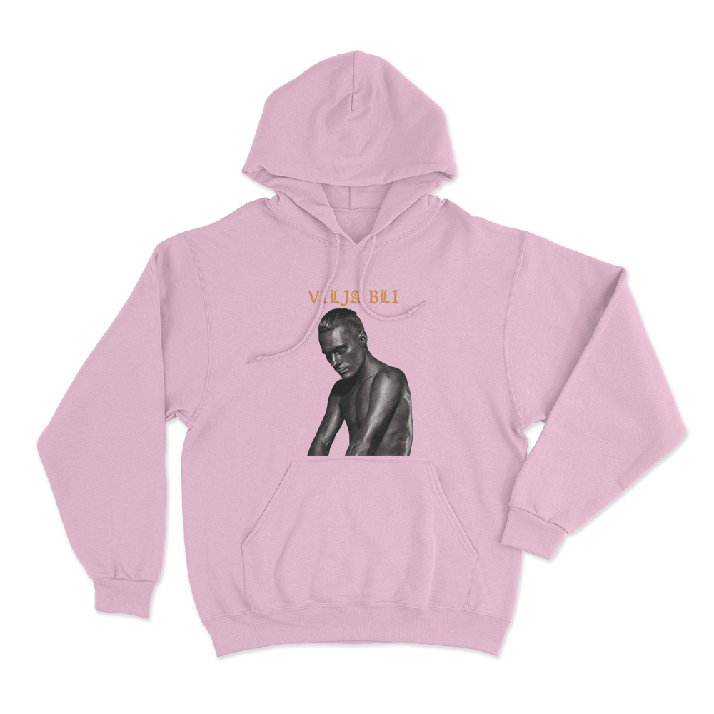 Oskar Linnros Vilja Bli Portrait Unisex Hoodie Pink Oskar Linnros Vilja Bli Portrait Unisex Hoodie Pink