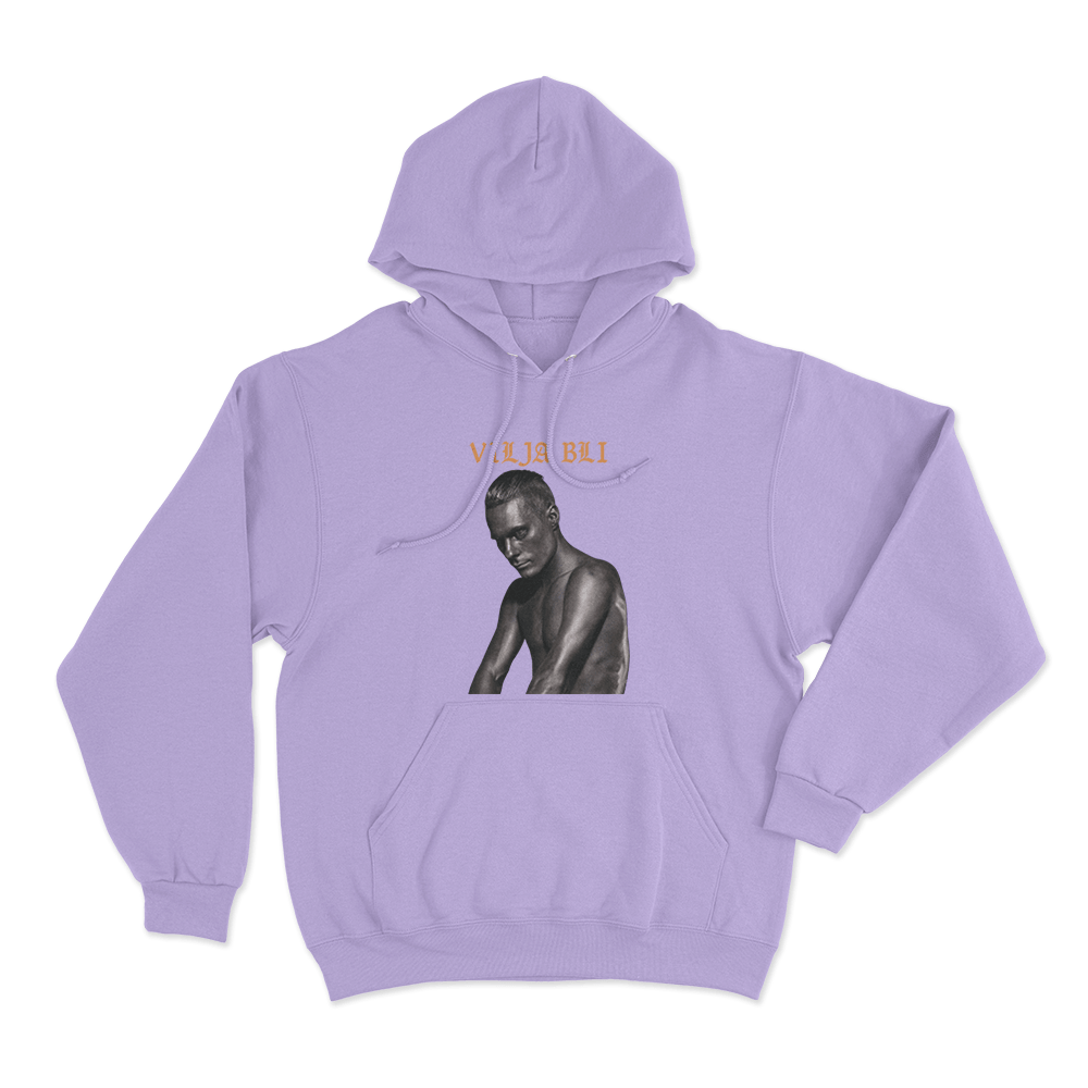 Oskar Linnros Vilja Bli Portrait Unisex Hoodie Purple Oskar Linnros Vilja Bli Portrait Unisex Hoodie Purple
