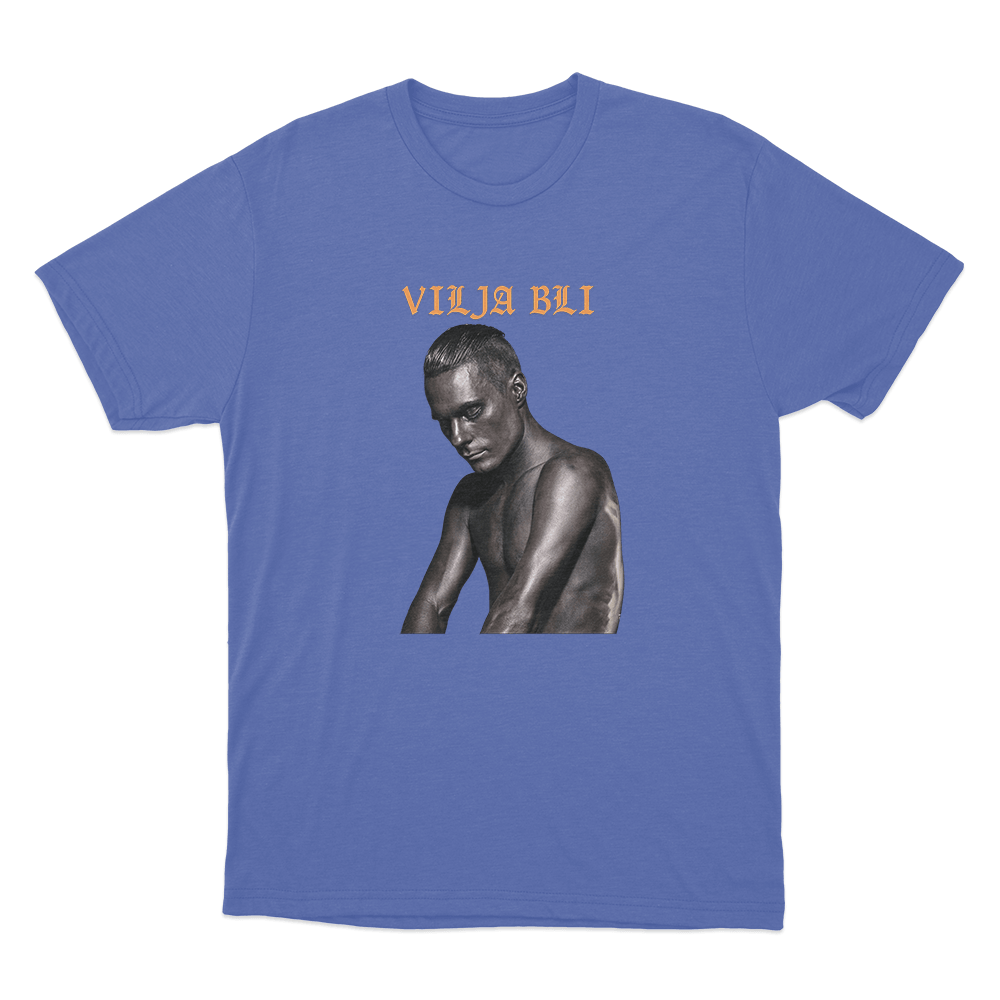 Oskar Linnros Vilja Bli Portrait Unisex T Shirt Blue Oskar Linnros Vilja Bli Portrait Unisex T Shirt Blue