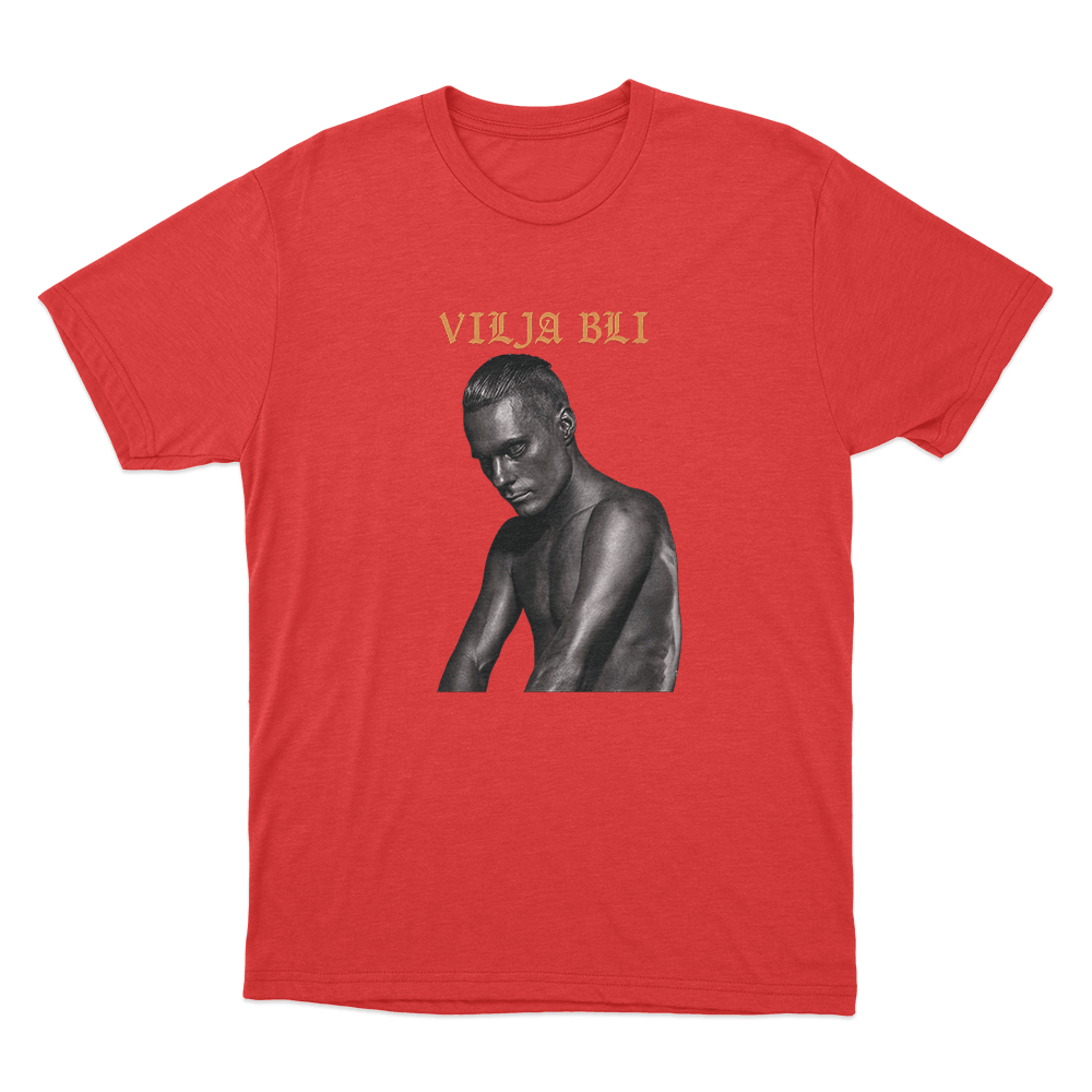 Oskar Linnros Vilja Bli Portrait Unisex T Shirt Red Oskar Linnros Vilja Bli Portrait Unisex T Shirt Red